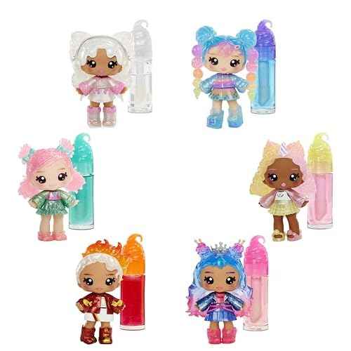 Yummiland Lip Gloss Doll - Roxie Crystal Candy, with DIY Lip Gloss Kit, Ages 4+