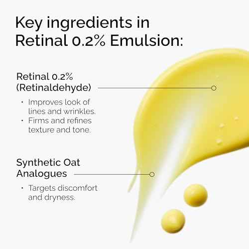The Ordinary Retinal 0.2% Emulsion, High-Strength Retinoid Serum for Advanced Anti-Aging Support, 0.5 Fl Oz