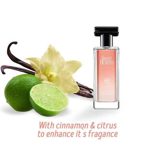 Avon Sweet Honesty Cologne ? 1.7 fl. oz. ? Soft Floral Women¡¯s Perfume Designer Scent ? Clean Fragrance with Lily of the Valley, Soft Rose & Fresh Cedarwood ? Sweet Honesty Avon Perfume for Women Gift