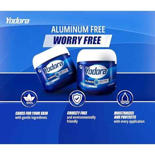 YAHVE - Classic Yodora Deodorant maximum protection Pack of 2 of 32 g - 1.12 Oz - Despensa Colombiana - Yodora Clasico, Maxima Proteccion.