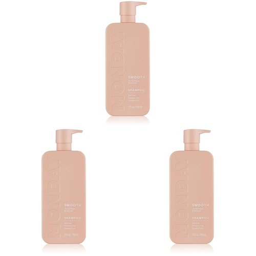 MONDAY SMOOTH SHAMPOO 798ML (Pack of 3)