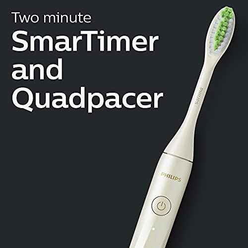 Philips Sonicare Snow Rechargeable Toothbrush, Brush Head Bundle, BD3002/AZ