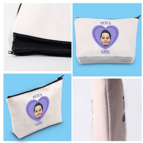 GJTIM Pete Gift Pete Inspired Gift Zipper Pouch Makeup Bag For Pete Fans Fandom (Pete Bag)