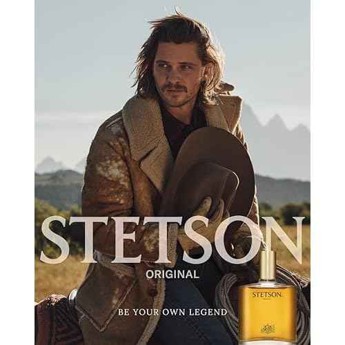 Stetson Original - Cologne for Men - Classic, Woody and Masculine Aroma with Fragrance Notes of Citrus, Patchouli, and Tonka Bean - 2.25 Fl Oz
