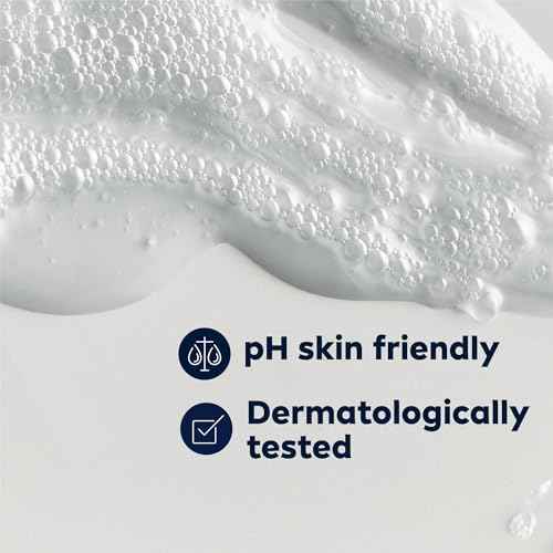 NIVEA Men Relax Body Wash, Lavender and Sandalwood Scent, 3-in-1 Men's Body Wash, Face and Hair, Paraben Free, Vegan Formula, pH-Skin Friendly, 16.9 Fl Oz Bottle, Pack of 3