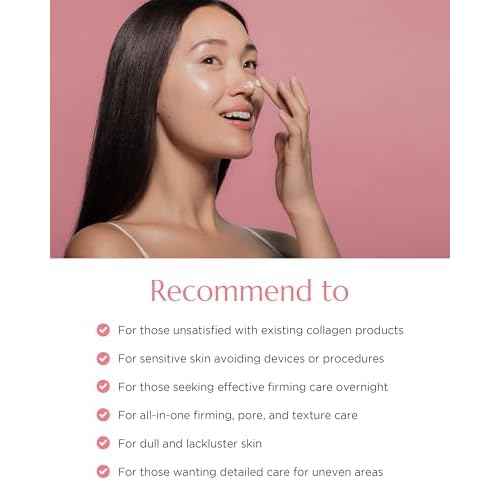 CHICHO Bouncy Glow Mask 300Da Ultramolecular Hibiscus Collagen - Korean Face Peel Off Mask Skin Elasticity Radiant Glow Hydrating Sensitive Skin - Vegan, Hypoallergenic, 2.03 fl.oz.