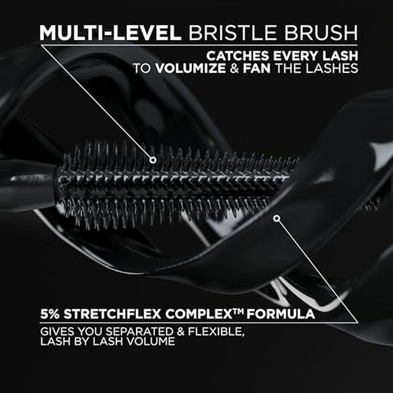 L'Oréal Voluminous Panorama Mascara - Blackest Black, 0.33 oz