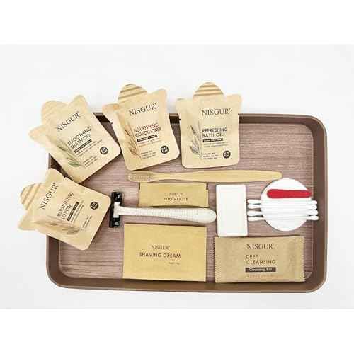 Hotel Soap Bars Bulk Pack of 200 Travel Size Bar Soap Kraft Paper Individually Wrapped Hotel Supplies and Toiletries for Guests