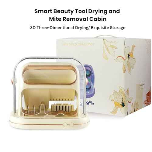 MISSERA 2024 New Technology Electric Makeup Brush Cleaner and Dryer Fast Automatic Drying With Constant Temperature For Gentle Care Without Damaging Bristles. Complete Makeup Brush Cleaning Set