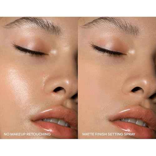 KYDA Makeup Setting Spray, Ultra-fine Lightweight Setting Mist, Infused with Niacinamide, Lasting Face Makeup Fixer Spray, Oil Control, Quick Drying, Adds Camellia Flower Extract, 3.38 Fl Oz