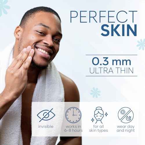 Invisible Pimple Patches for Face (180 Count), Zit Patches for Blemishes, Hydrocolloid Bandages, Zit Stickers for Face - S/L Sizes