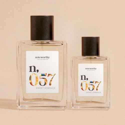 Noteworthy n,057 Sweet Embrace Eau De Parfum ? Vanilla, Passionfruit, Tonka Bean | Sophisticated, Warm Fragrance for Any Occasion | Long-lasting Unisex Perfume for Women & Men (50ml)
