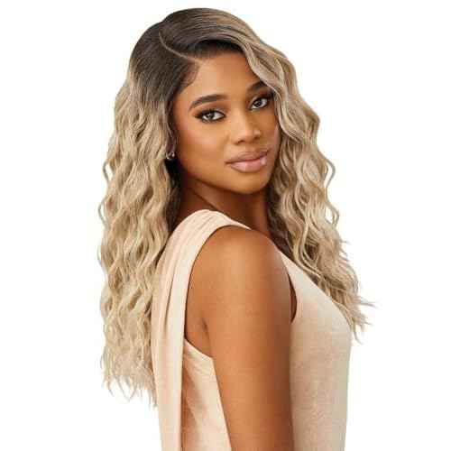 Outre Lace Front Wig - Melted Hairline - Caress (DR2/FROSTED ASH BLONDE)