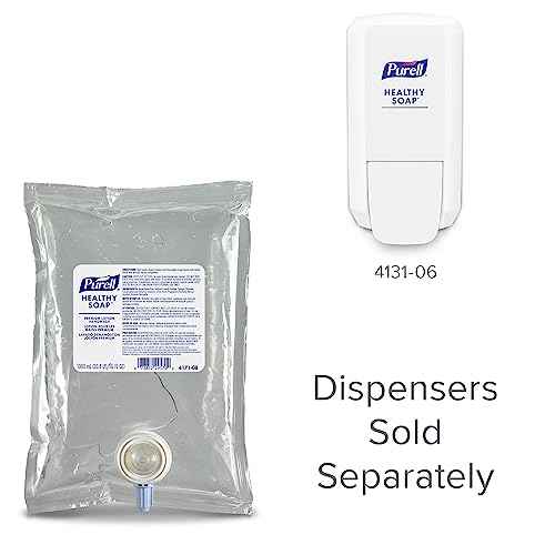 PURELL HEALTHY SOAP Premium Lotion Handwash, Waterfall Fragrance, 1000 mL Refill for CS2 and NXT Soap Dispensers (Pack of 8) - 4171-08