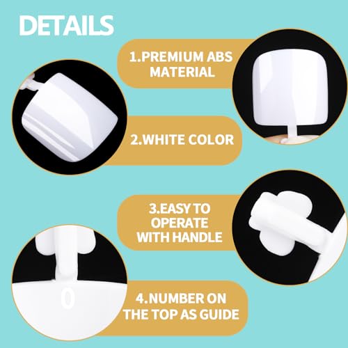 Teenitor White Press on Toenails for Women with Nail Glue, 120pcs White Toe Nail Press ons Acrylic Toenail Kit, Toe Nail Tips Square, Fake Toe Nails Glue on Toe, False Toenails for Missing Toenail