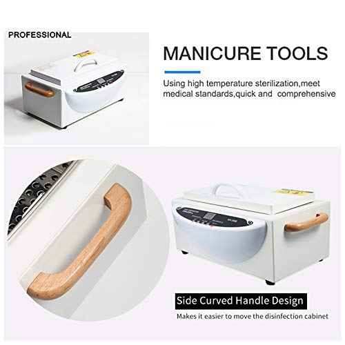 NSKI Advanced Version 1.5L High Temperature Dry Heat Sterilizer Box KH-360B Electric Manicure Nail Art Tools