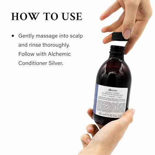 Davines Alchemic Shampoo, Safe Cleansing for Color Treated Hair, 6 Vibrant Shades To Illuminiate And Intensify