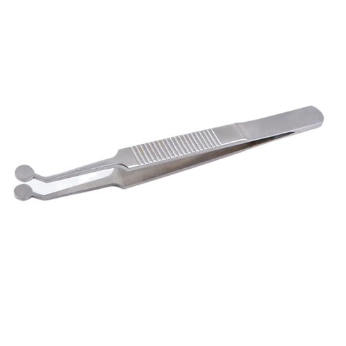 Titanium alloy Eyelid Massage tweezers,Meibomian gland Expressor Dry Eye Relief Eyelid Gland Care sterile Cleaning Kit Eye Stye Treatment Chalazion Remover Meibomian gland forceps