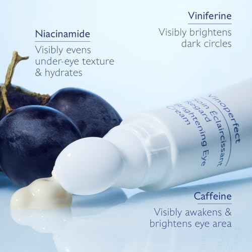 Caudalie Vinoperfect Dark Circle Brightening Caffeine Eye Cream with Niacinamide, Fragrance Free - 15 mL