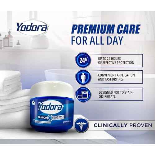 YAHVE - Classic Yodora Deodorant maximum protection Pack of 2 of 32 g - 1.12 Oz - Despensa Colombiana - Yodora Clasico, Maxima Proteccion.