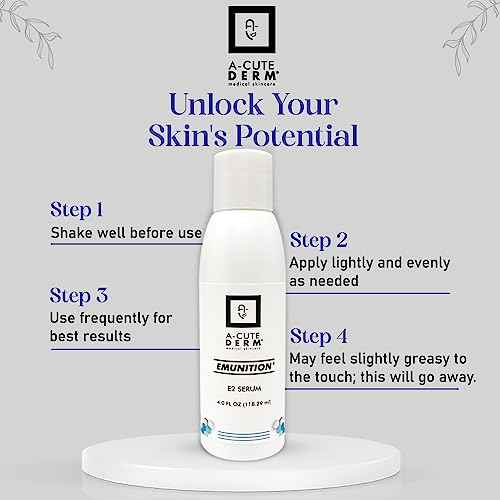 A-Cute Derm Emunition¢ç E2 Serum Hydrator Helps The Loss of Moisture in The Skin (4 oz)