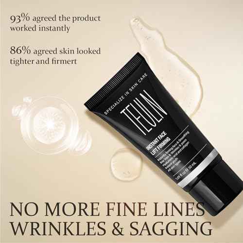 Instant Face Lift Cream,Instant Temporary Face Tightener,Smoothing Fine Lines, Deep Wrinkles and Pores £¬Rapidly Improves the Look of Aged Skin 1.01oz