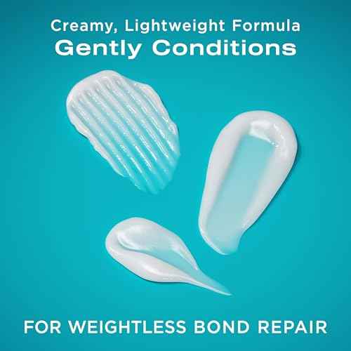 OGX Repair & Protect Bond Protein Repair Conditioner, Lightweight Conditioner Targets Damaged Areas of Hair, Formulated without Parabens, Sulfate-Free Surfactants, 13 fl. oz