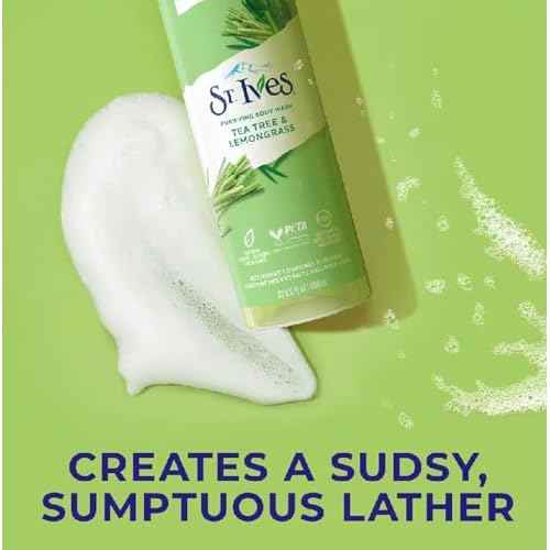 St. Ives Purifying Body Wash Tea Tree And Lemongrass 22 Fl oz - PACK OF 2