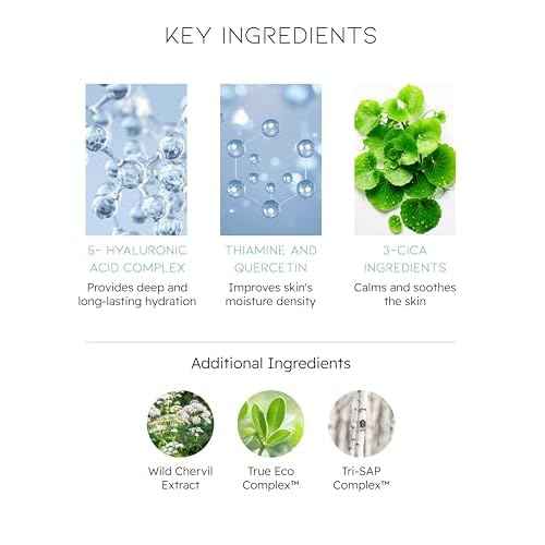 BEYOND Angel Aqua Moisture Ampoule (1.7fl oz*2, Pack of 2) - Deep Hydration Serum for Sensitive Skin, Barrier Strengthening. Vegan Formula Korean Skin Care. Chervil,