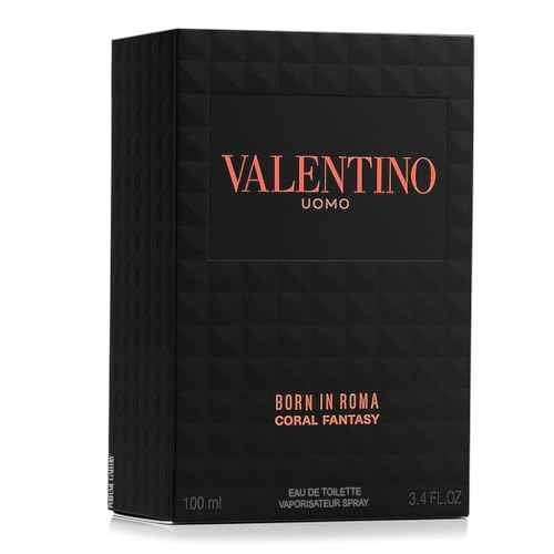 Uomo Born In Roma Coral Fantasy by Valentino for Men - 3.4 oz EDT Spray