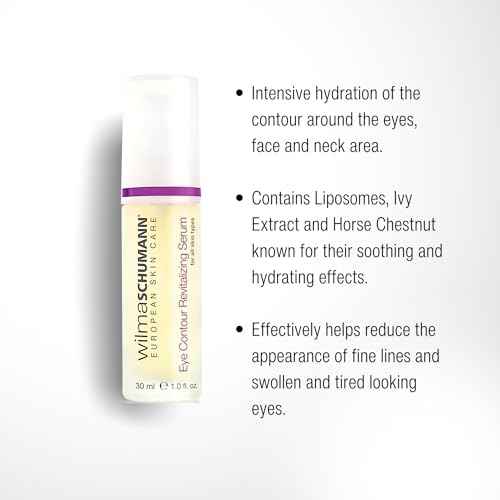 Wilma Schumann Eye Contour Revitalizing Serum, Eye Syrum for Wrinkles, 1 oz