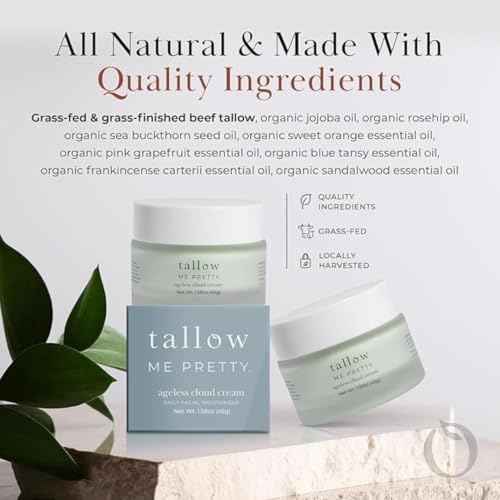 Ageless Cloud Cream, Powerful Nourishing Face Cream for Women, Improves Overall Texture & Boosts Skin Elasticity, Powered by Essential Fatty Acids, 1.7 Oz