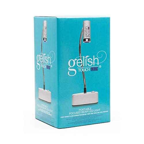 Gelish Touch LED Light ? Portable, Rechargeable UV/LED Lamp, Touch Activated, 30-Second Curing for Faster Gel Nail Applications.