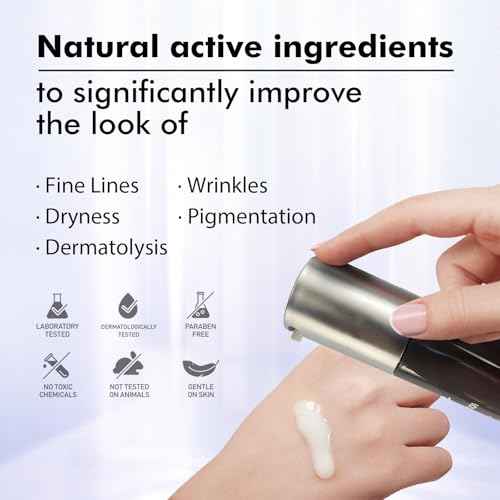 Dermasof Face Moisturizing Lotion with Active Peptides & Vitamin C, Anti-Aging Antioxidant Advanced Formula, Smooth Wrinkles, Firming, Brightening, Soothes Redness, Repair, Hydrate Skin, 1.69 Fl Oz