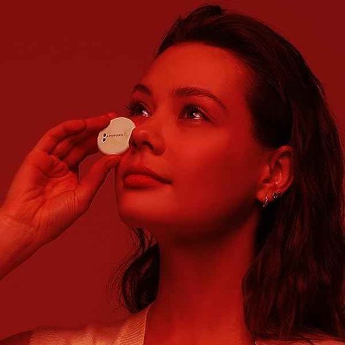 LED skin light therapy Face mini patch| LED skin care Red and Blue Light therapy Patch| Led Skin Care Hydrocolloid Patch| Rechargeable eye patch led mini face patch