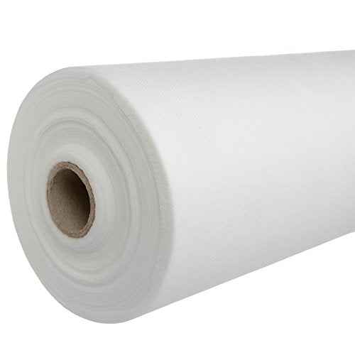 Disposable Non-Woven Bed Sheet Roll 24" x 330 ft Perforated Every 6 feet White Water Repellent Soft Durable Table Cover for Spa Salon Massage Medical and Dermatology use Renders 55 full Treatments