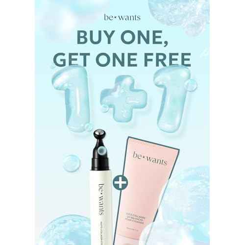 Bewants Instant Eye Bag Remover, Phyto Collagen Roll-On Serum Stick ? Refreshing Under Eye Massage with 61% Bamboo Water & 10% Phyto Collagen (2 Pack)