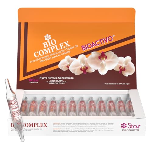 Bioactivo High Shine Hair Conditioner 3 Pack ? 0.61 oz Each, Intense Nourishment & Glossy Shine Treatment for All Hair Types