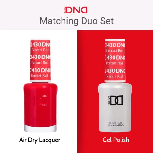 DND Gel Polish Set, Super Glitter Collection, UV/LED GelPolish and Air Dry Nail Lacquer, Matching Chip-Free Polish Duo, 0.5 Fl Oz Each