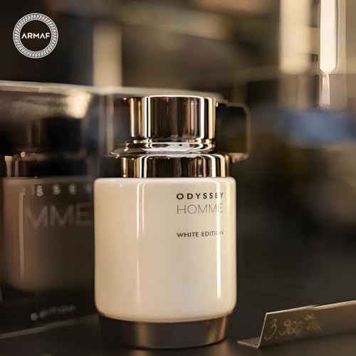 Armaf Odyssey Homme White Edition for Men Eau de Parfum Spray, 3.4 Ounce