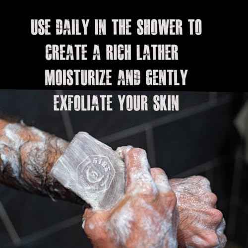 GIBS 7oz Bar Soaps, Long Lasting, Cleansing & Moisturizing