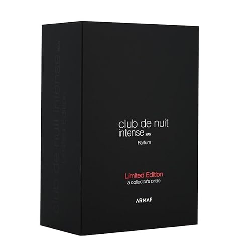 Armaf Club De Nuit Intense Limited Edition for Men Parfum Spray, 3.6 Ounce (with Cufflinks)