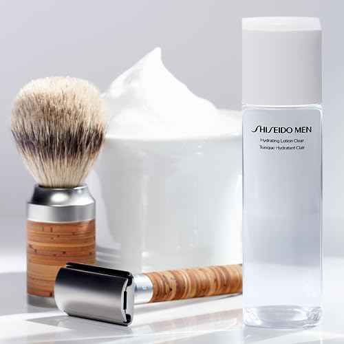 Shiseido Men Hydrating Lotion Clear - 5 oz - Delivers 12-Hour Hydration & Visibly Improves Roughness - Non-Comedogenic - All Skin Types - Paraben Free & Mineral Oil Free