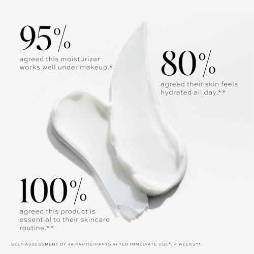 DIME Beauty Dewy Day Cream, Morning Face Moisturizer with Rosehip Oil and Tremella Snow Mushroom, 1.7 oz / 50 ml