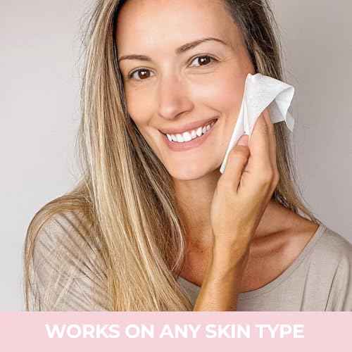 Rally Wipes ? Mess-Free Makeup Remover Wipes with Micellar Water ? Bulk Facial Cleansing Individually Wrapped for Travel, Gym, Car & Purse (150 Count)