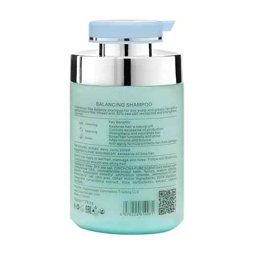Xiaomoxuan pH Balancing Shampoo for Oily Hair Cleansing - Hair Shine Treatment and Aging Hair Care for Women, Men, and Teenager Shampoo for Limp Hair Revitalizing - Hair Nourishment of All Hair
