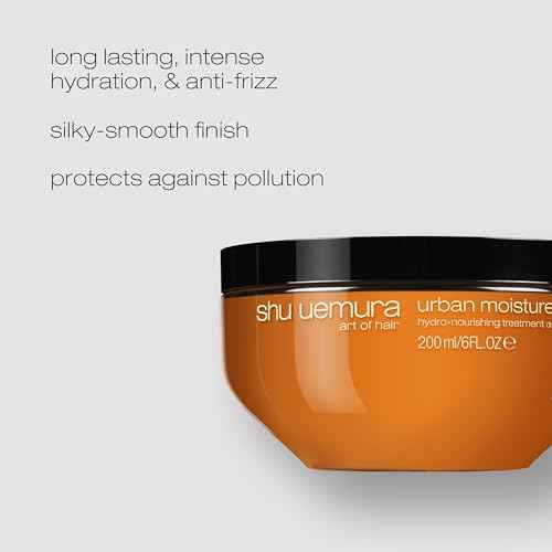 Shu Uemura art of hair Urban Moisture Deep Hydration Treatment Mask - Nourishes, Smooths, and Adds Shine For Dry Hair, 6 Fl Oz