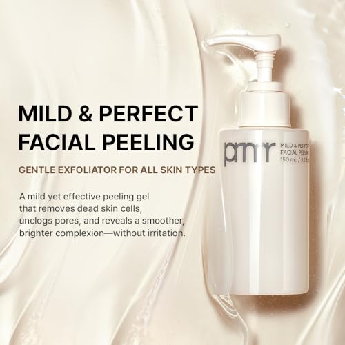 Primera (PRMR) Mild Peeling Gel | Korean Gentle Exfoliating Facial Wash for Sensitive Skin, Daily Pore Care & Smooth Radiant Skin (100ml, 3.38 fl. oz)