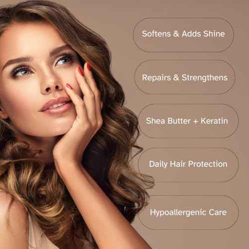 Savannah Hair Therapy Hair Oil with Shea Butter & Keratin- Restore, Revive, Nourish for Dry, Damaged & Color Treated Hair, 3.38 Fl Oz/100 ml