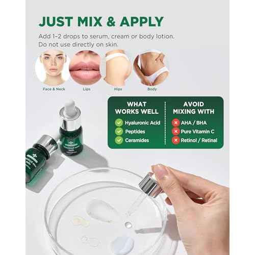 Matrixyl 3000 100% Serum Skincare ? Pure Peptide Complex Anti-Aging Facial Ampoule from France Sederma, Collagen Boosting Wrinkle Treatment, Perfect for Layering & DIY, 0.33 fl.oz (10ml)